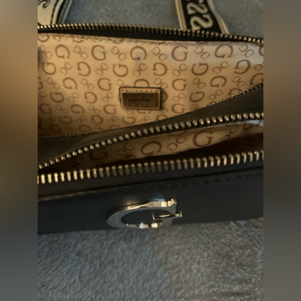 Guess Black G-Logo Crossbody Bag - Picture 5 of 8